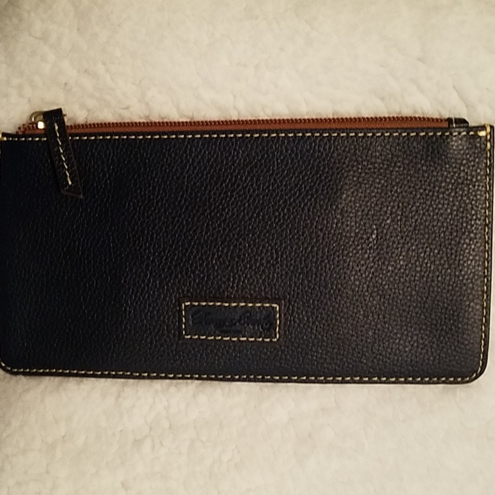 Dooney & Bourke Logo Lock Toscana Leather Shoulder - Picture 2 of 3